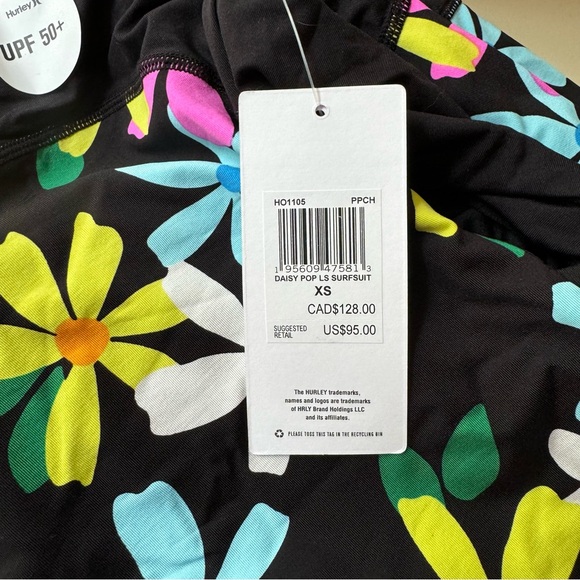 Hurley Rash Guard One Piece NWT - Picture 12 of 12